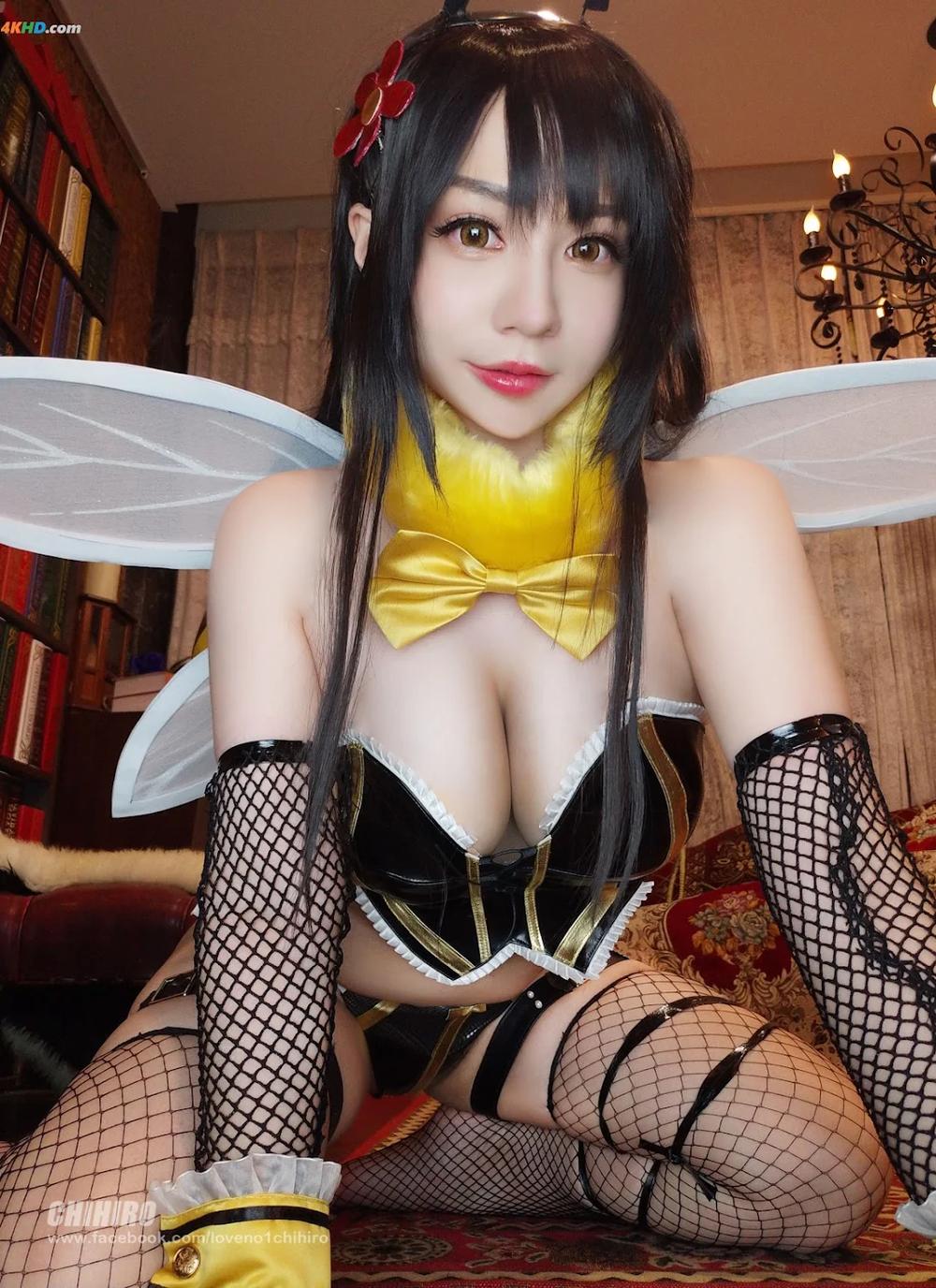 Chihiro Chang – Queen Bee Tifa(39MB)(15photos)