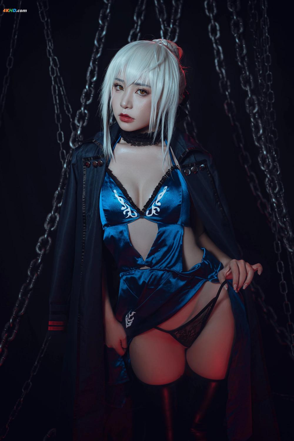 Nekokoyoshi 爆机少女喵小吉 – Saber Alter(3244MB)(92photos)