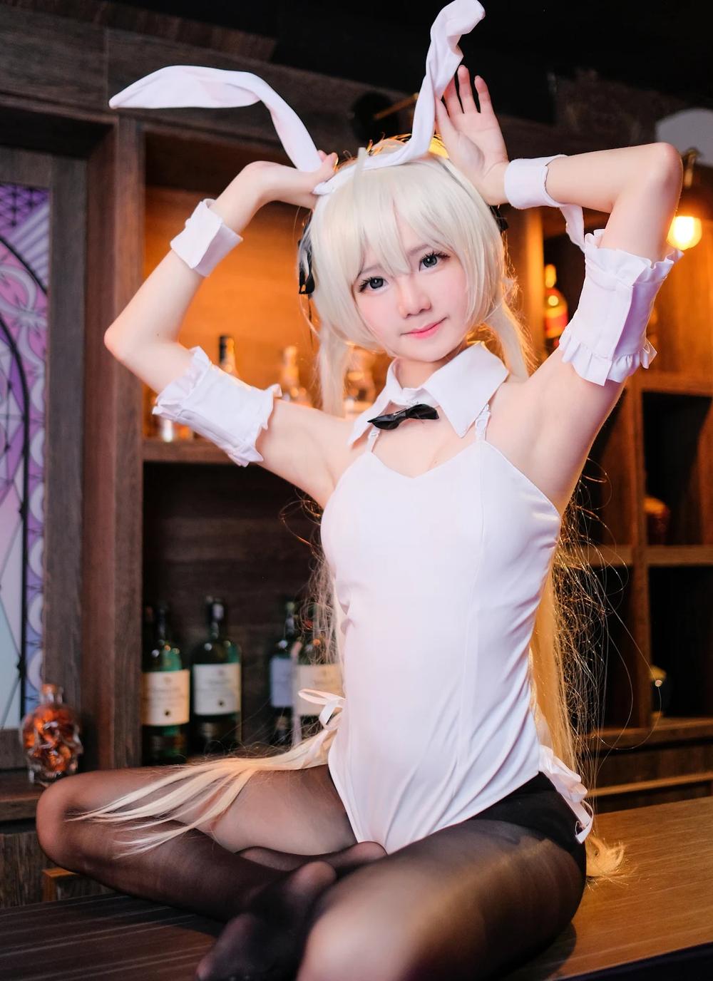 Coser@Sally多啦雪 (Sally Dorasnow) – Sora Kasugano Bunny Suit(165MB)(21photos)