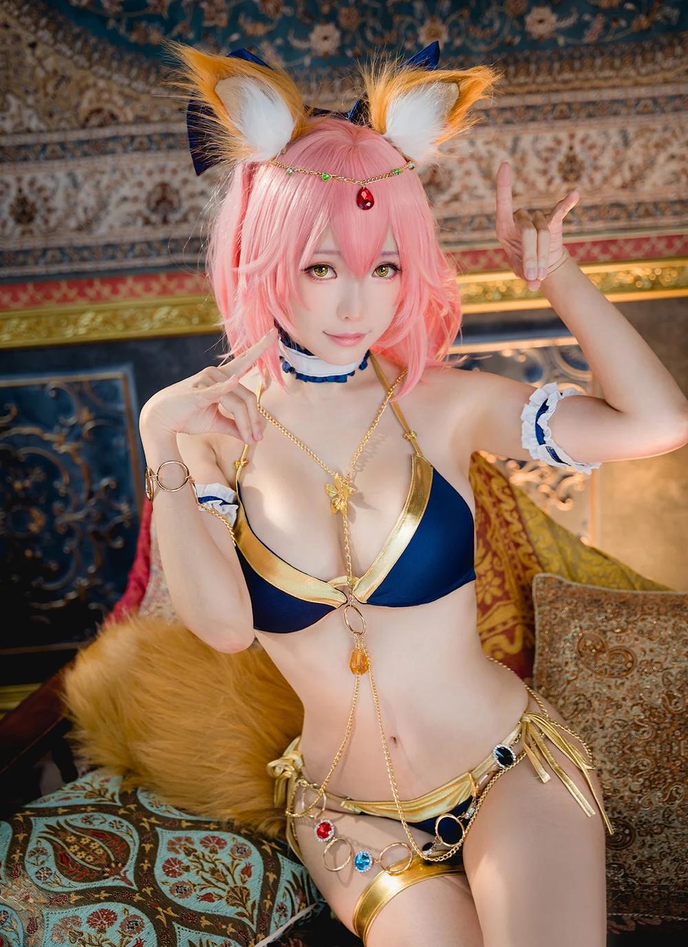 Ely – Tamamo Bikini(29MB)(18photos)