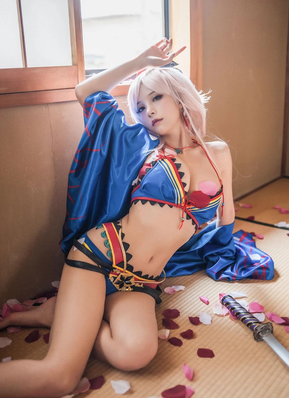 BoLoli 夏美酱 (Xia Mei) — Miyamoto Musashi(271MB)(52photos)