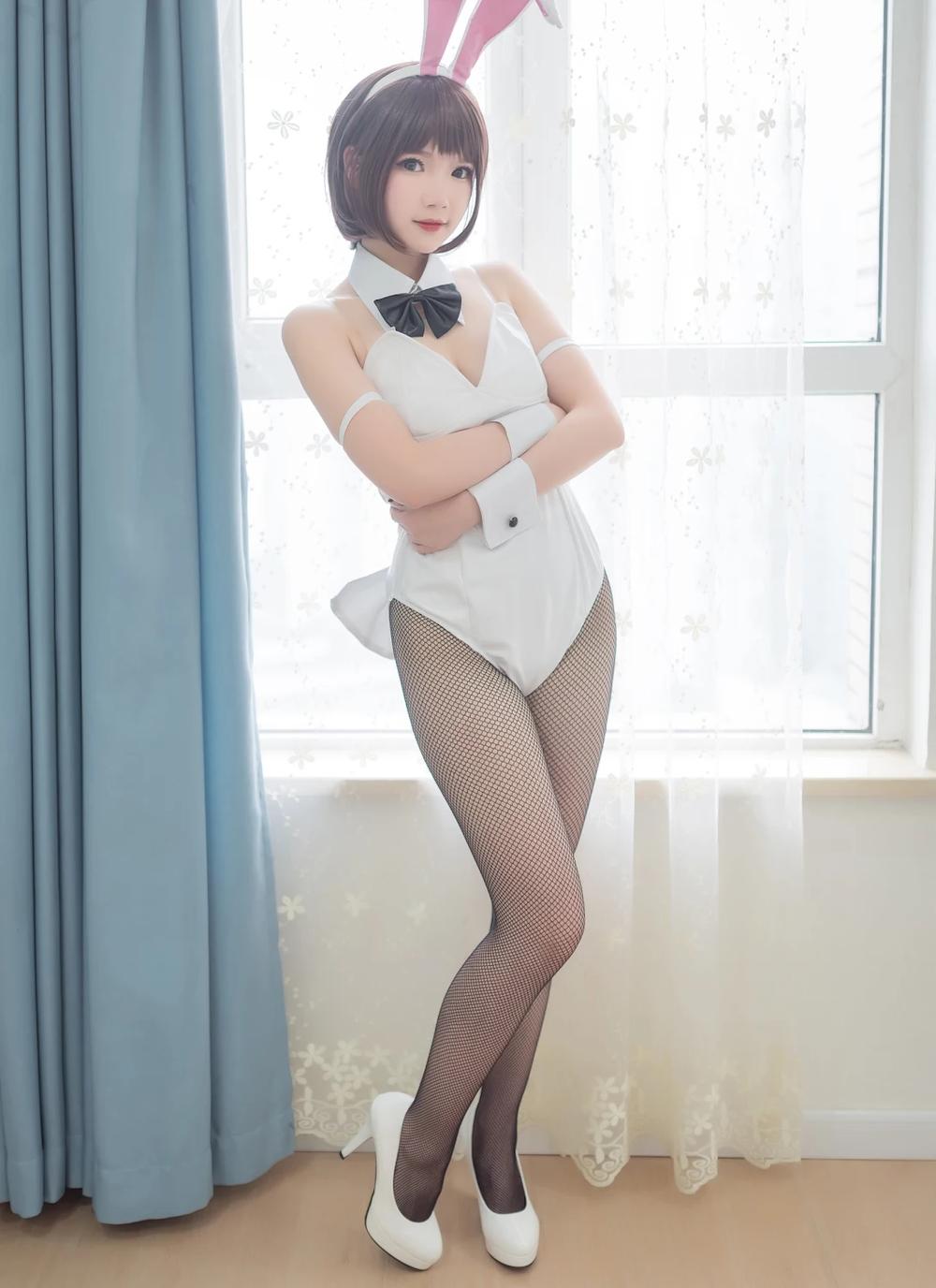 Coser@雪晴Astra (雪晴嘟嘟) Vol.039 加藤恵兔女郎(127MB)(33photos)