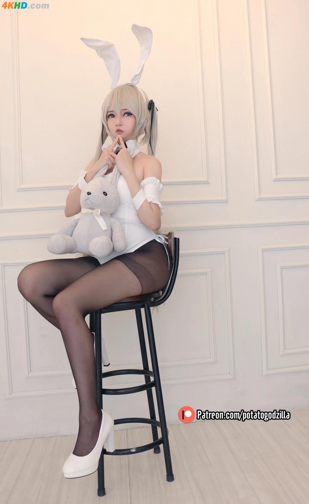 Coser@Potato Godzilla – Sora Kasugano Bunny Suit31P