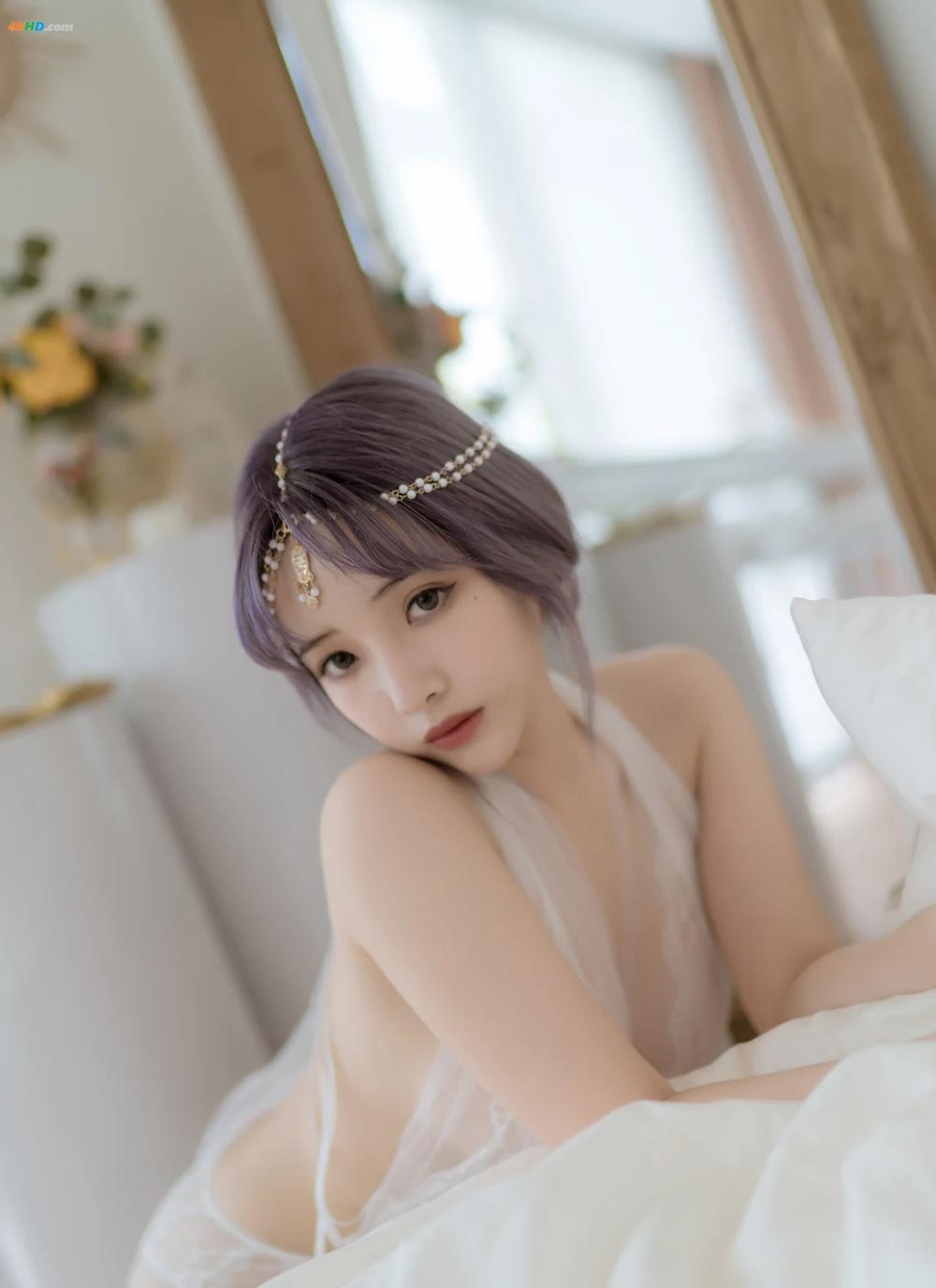 Coser@雯妹不讲道理 No.084 白色希腊